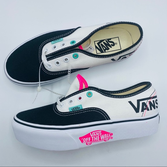 pink or teal vans
